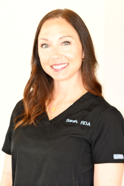 Dental Assistant, Sarah.